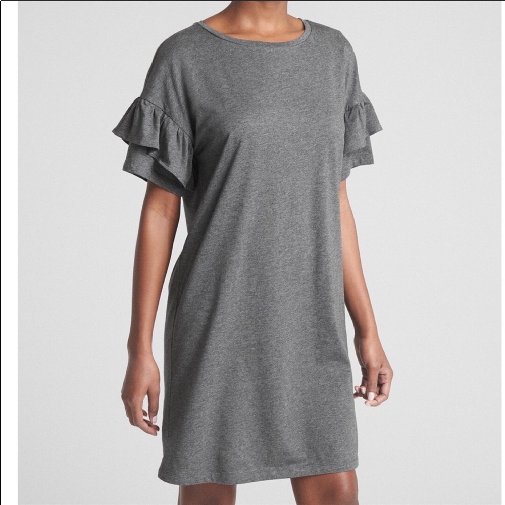 Gray Gap shift dress